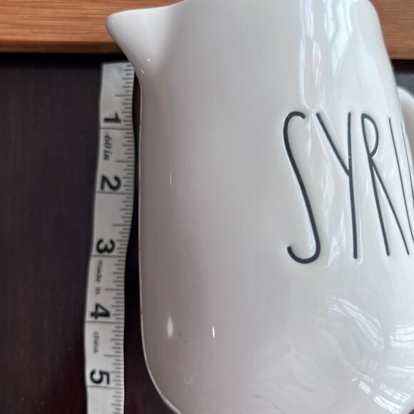 2(fer)Syrup It Isn't So!!Sweet Rae Dunn Bundle .Christmas Bowl and Syrup Pitcher - Picture 13 of 13